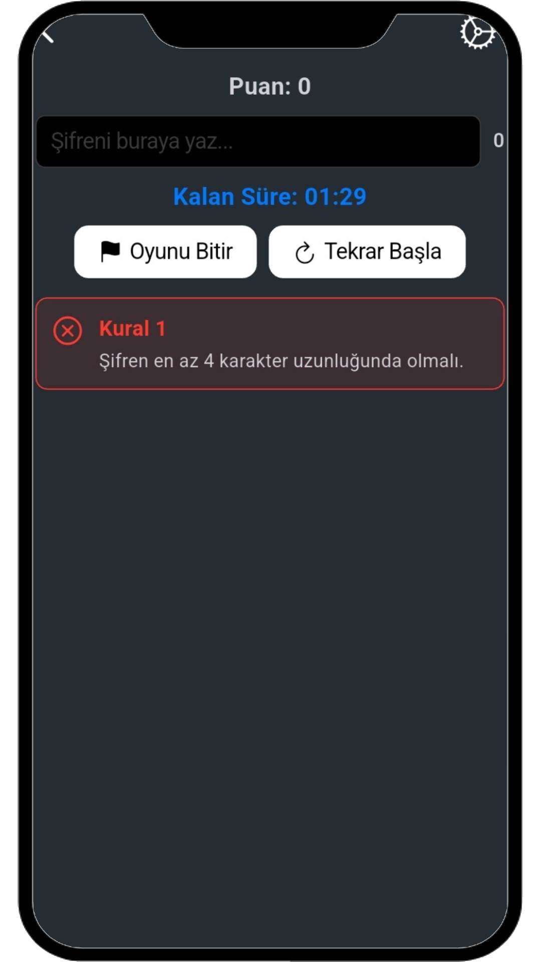 Password Creation - Görsel 2